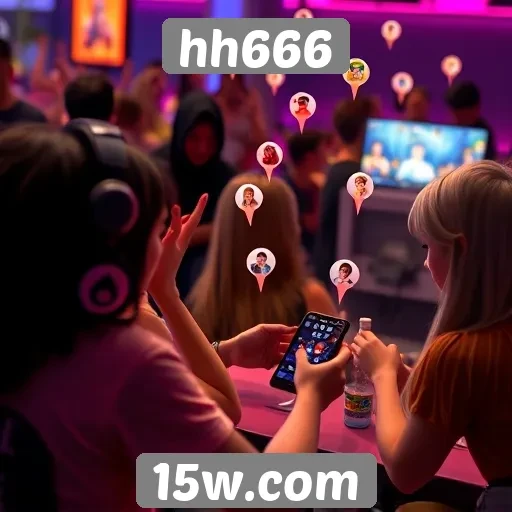 Exploração das funcionalidades de socialização em hh666