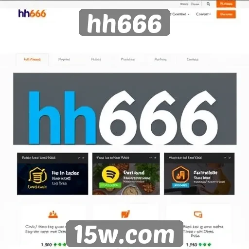 Desempenho técnico do site hh666 em comparação